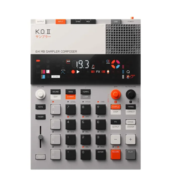 Teenage Engineering EP-133 K.O. II Powerful Sampler Sequencer