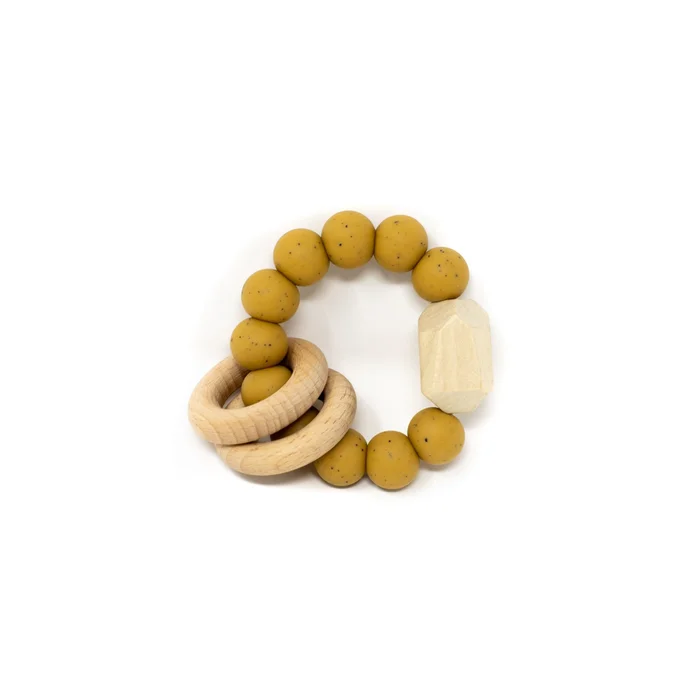 Teether/Rattle – Mia Oak Bull