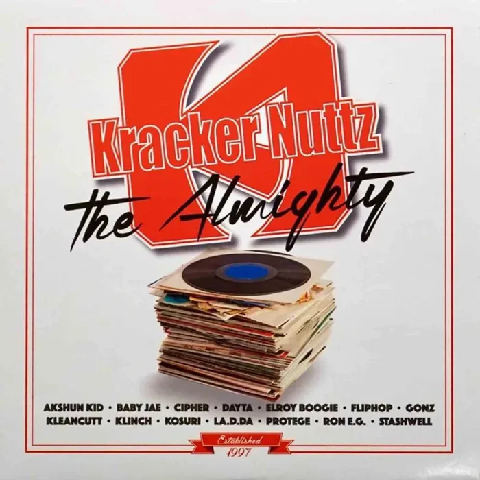 Texas Scratch League ‎Kracker Nuttz The Almighty – 7″ Clear Vinyl