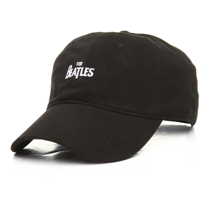 The Beatles: Logo Baseball Cap – Black