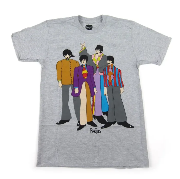 The Beatles: Submarine Shirt – Heather Grey
