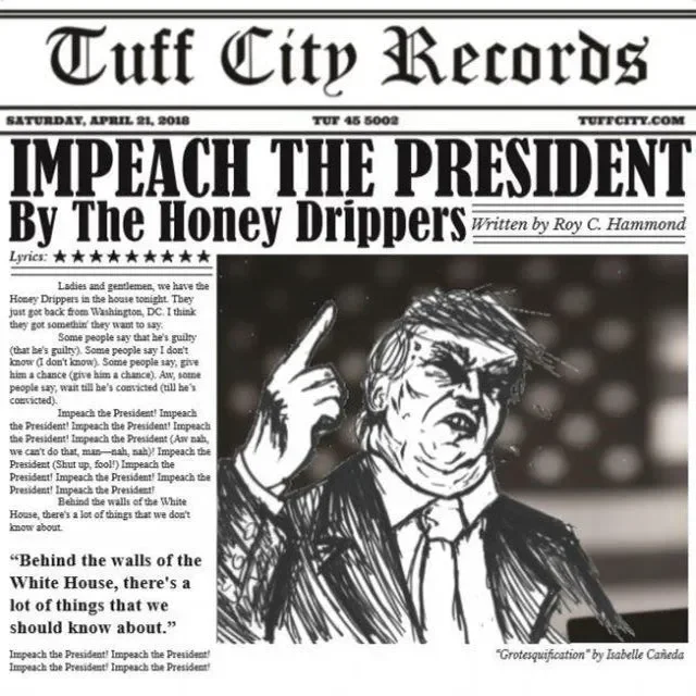 The Honey Drippers / Brotherhood: Impeach The President / The Monkey That Became President Vinyl 7″ (Record Store Day)