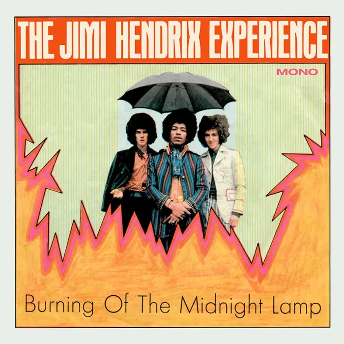 The Jimi Hendrix Experience: Burning of the Midnight Lamp (Mono, Colored Vinyl) Vinyl 7″ (Record Store Day)