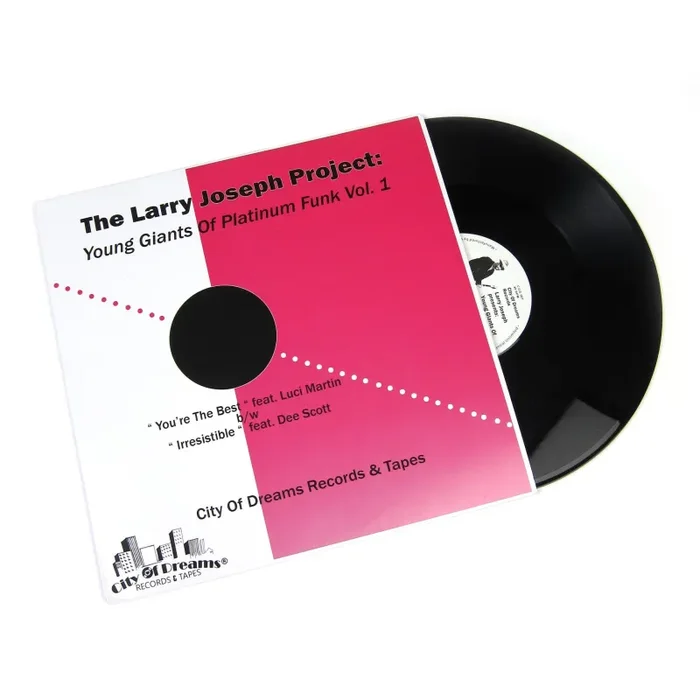 The Larry Joseph Project: Young Giants Of Platinum Funk Vol.1 Vinyl 12″