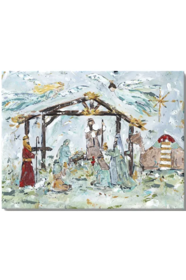 THE NATIVITY CANVAS