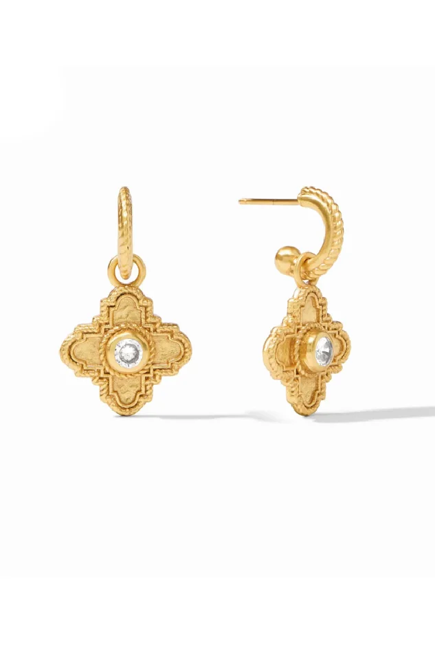 Theodora Hoop & Charm Earring
