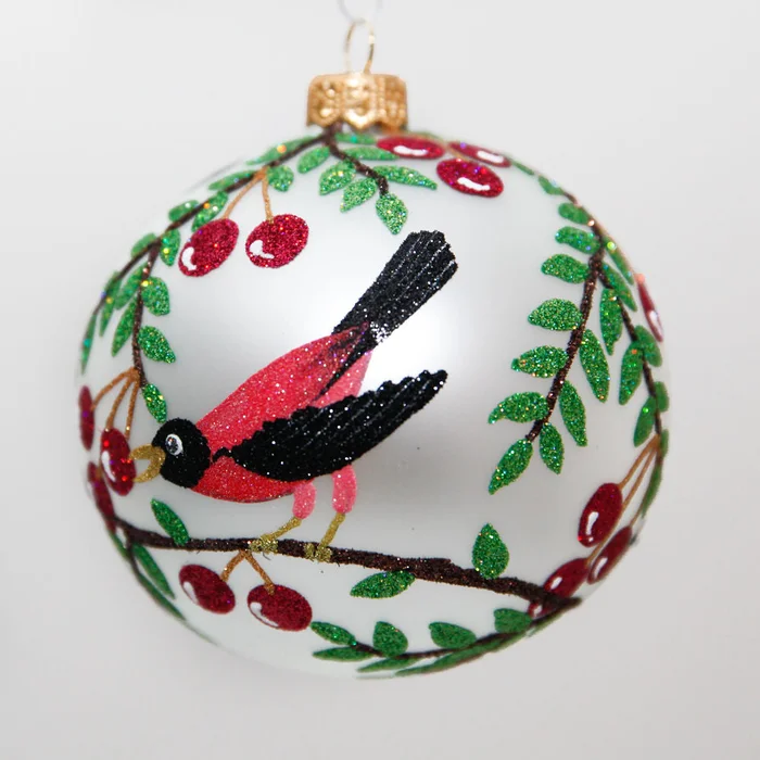 Thomas Glenn Cerise Ornament