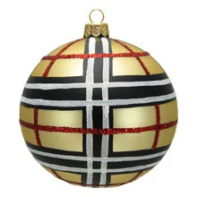 Thomas Glenn Classic Plaid Ornament