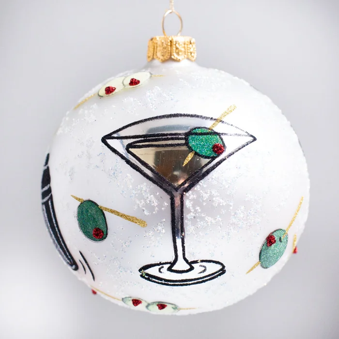 Thomas Glenn Shaken Not Stirred Ornament