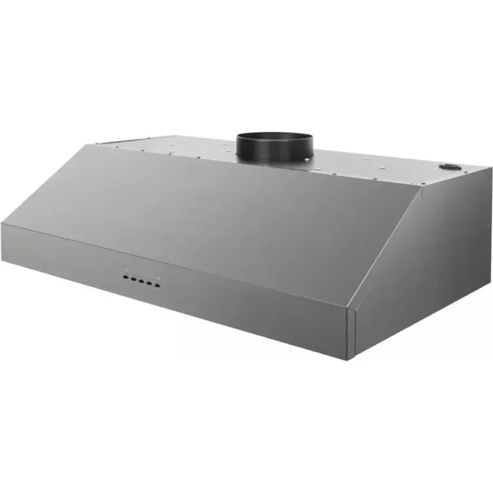 Thor Kitchen HRH3609BS 36 Inch Ducted Under Cabinet Range Hood with 600 CFM Motor, 3 Fan Speed Settings, Power Auto Shut-Off, Dishwasher Safe Baffle Filters, and Touch Control Buttons - Image 2