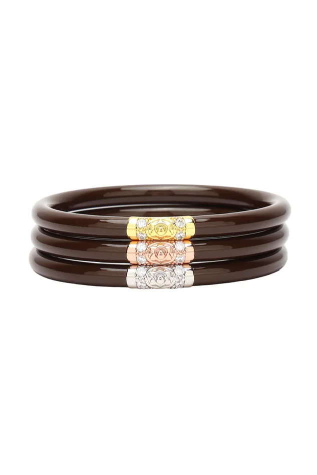 Three Kings All Weather Bangles® (AWB®) – Chocolate