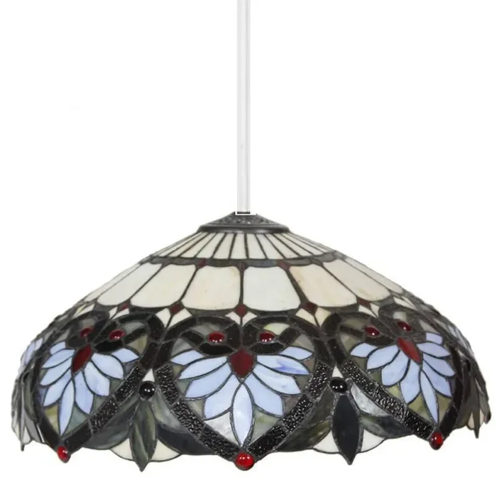 Tiffany Style Stained Glass Hanging Pendant Lamp Online now