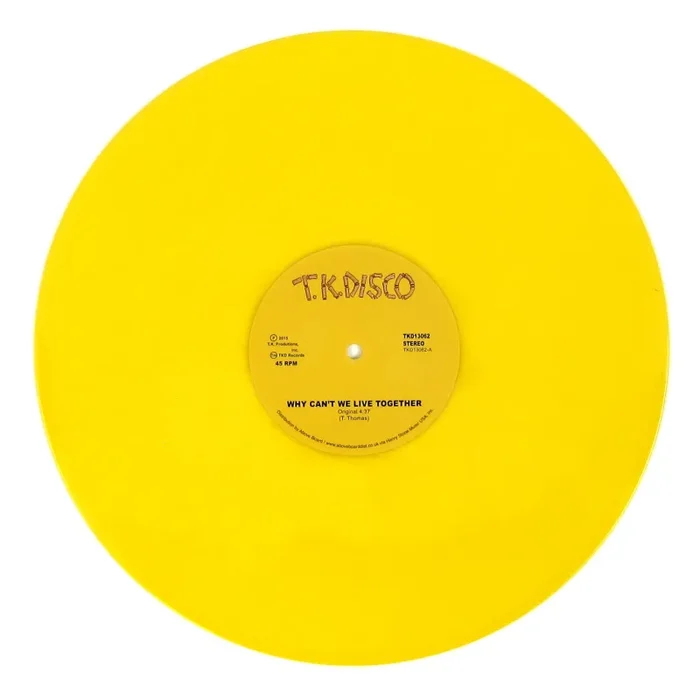 Timmy Thomas: Why Can’t We Live Together (LNTG Remix, Colored Vinyl) Vinyl 12″