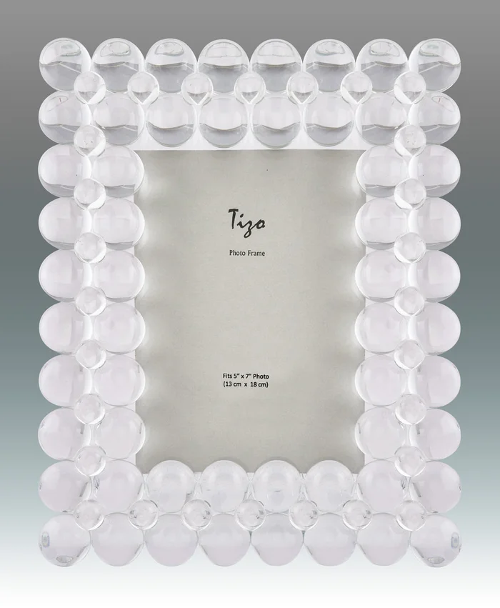Tizo Design Crystal Bubble Glass Frame, 5*7