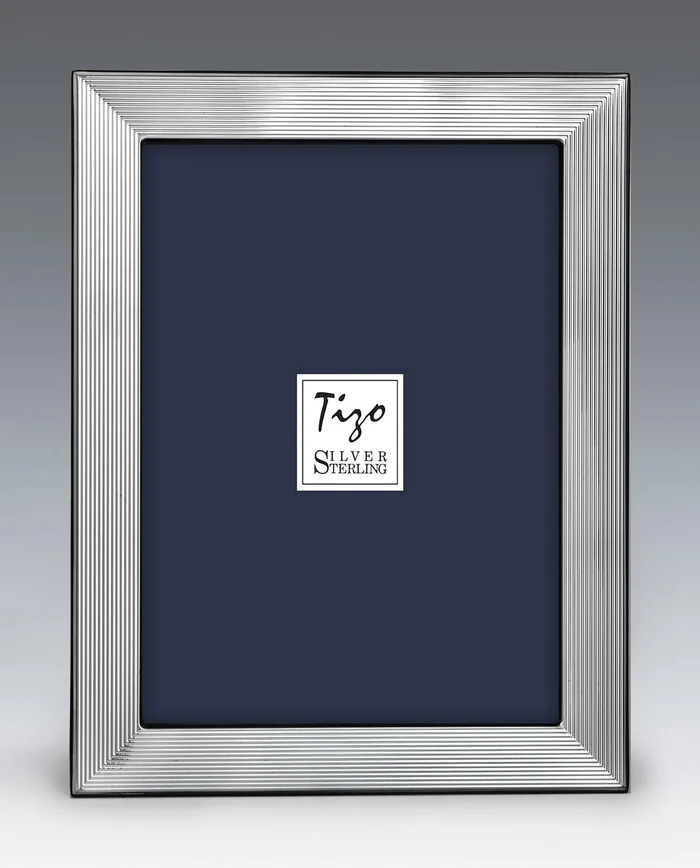 Tizo Design Flat Grooved Sterling 4*6 Frame