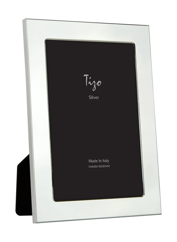 Tizo Design Silver Plate Smooth Frame, 4*6