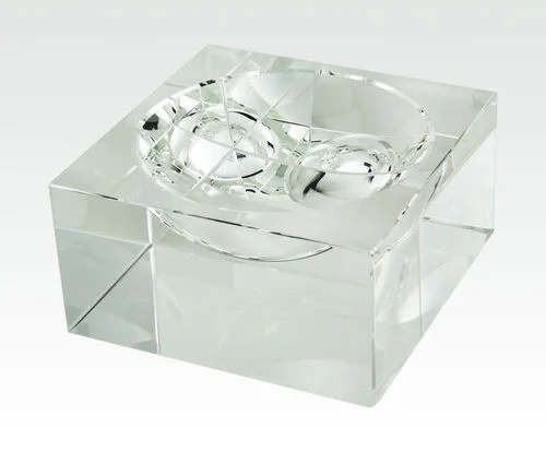Tizo Design Small Crystal Square Bowl