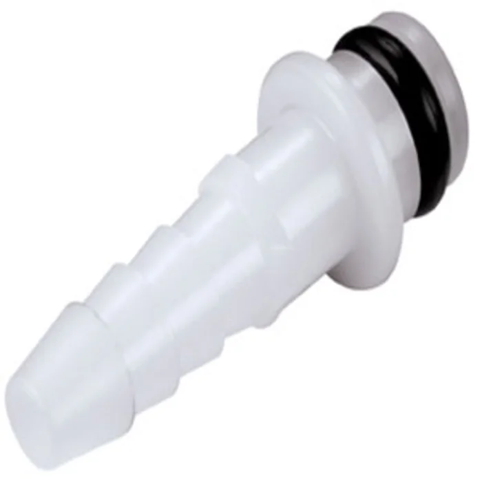 TMF02MWHT Non-Valved Hose Barb Fitting Insert 1/8 ID Barb