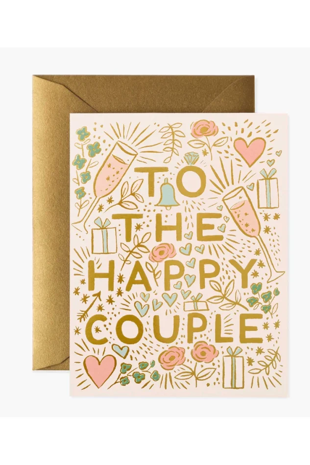 TO THE HAPPY COUPLE CARD
