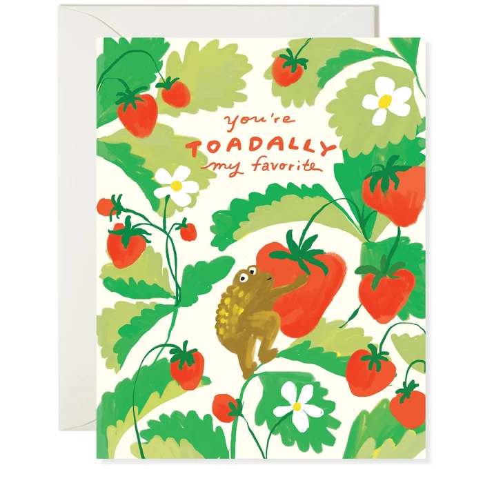 Toadally Favorite Greeting Card