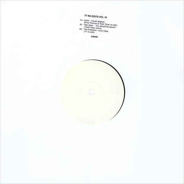 Todd Terje: TT Re-Edits Vol. 10 (Bee Gees, The Emotions) 12″ Online Hot Sale