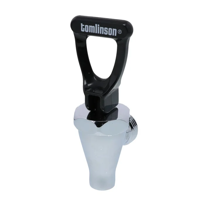 Tomlinson 1000541 SC Series Metal No-Drip Hot Beverage Dispensing Faucet w/ Chromed Brass Bonnet