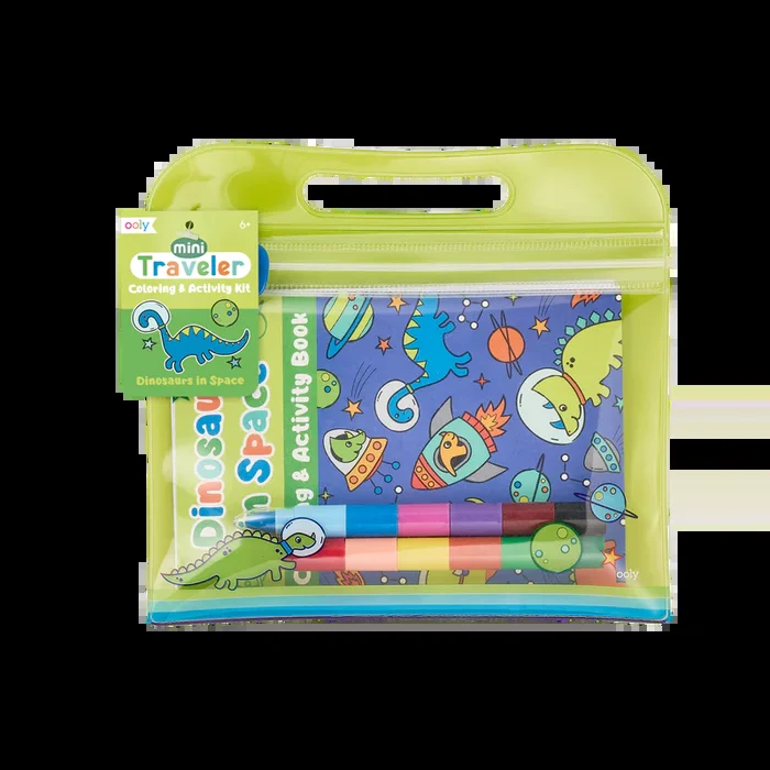 Traveler Coloring and Activity Kit – Dinosaurs In Space