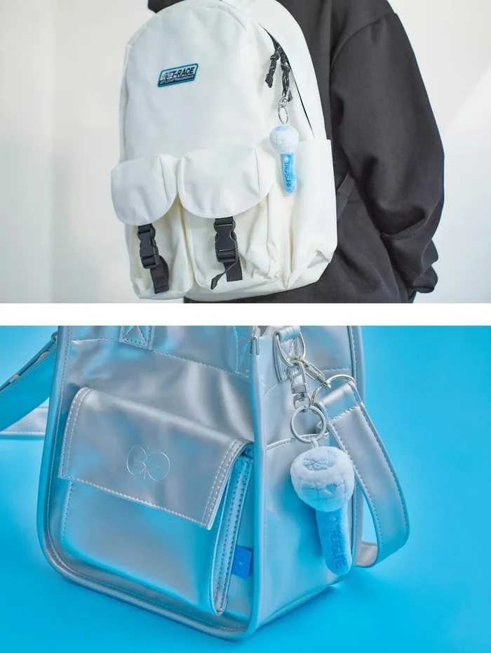 TREASURE – Plush Light Stick Mini Keyring