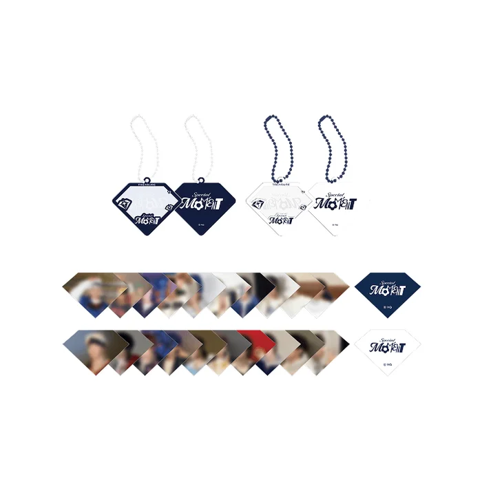 TREASURE – Special Moment 2025 Fan Concert Official MD Random Symbol Photo + Acrylic Keyring Set