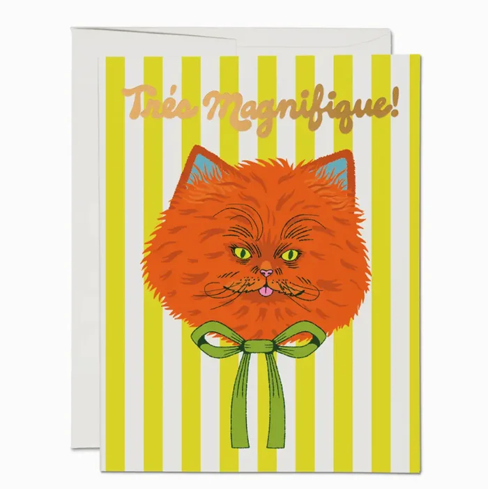 Très Magnifique Friendship Greeting Card