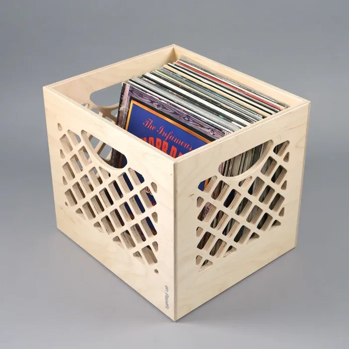 Turntable Lab: Collector Wooden Record Storage Crate