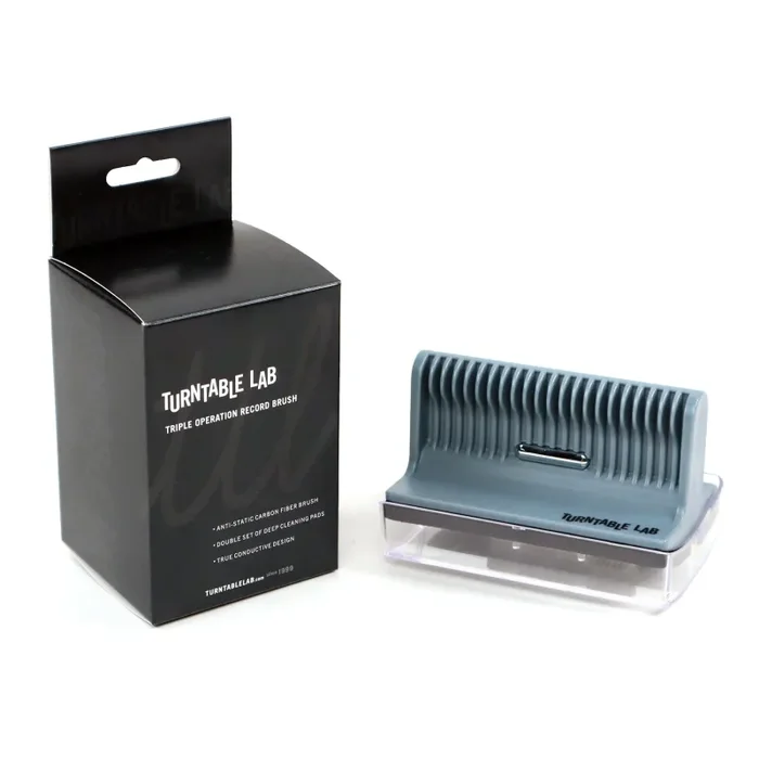 Turntable Lab: Triple Operation Vinyl Record Cleaning Brush – PRE-ORDER