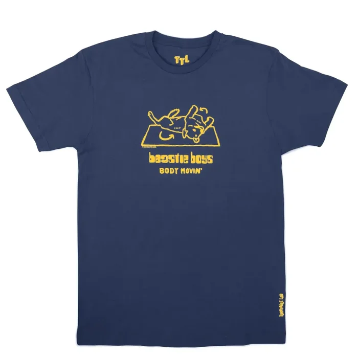 Turntable Lab: TTL x Beastie Boys Body Movin Shirt – Navy (Deadstock, Small Only)