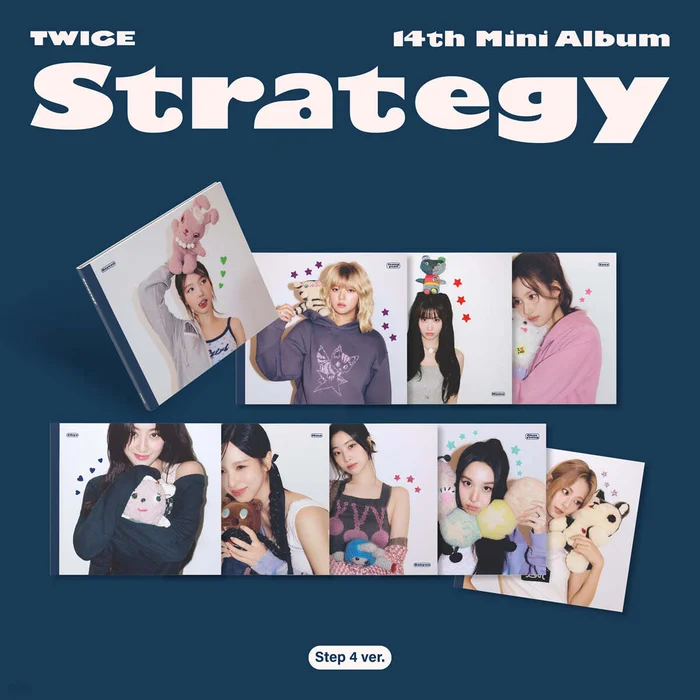 TWICE – 14th Mini Album STRATEGY (Step4 Ver.) (Digipack Ver.) (Random Ver.)