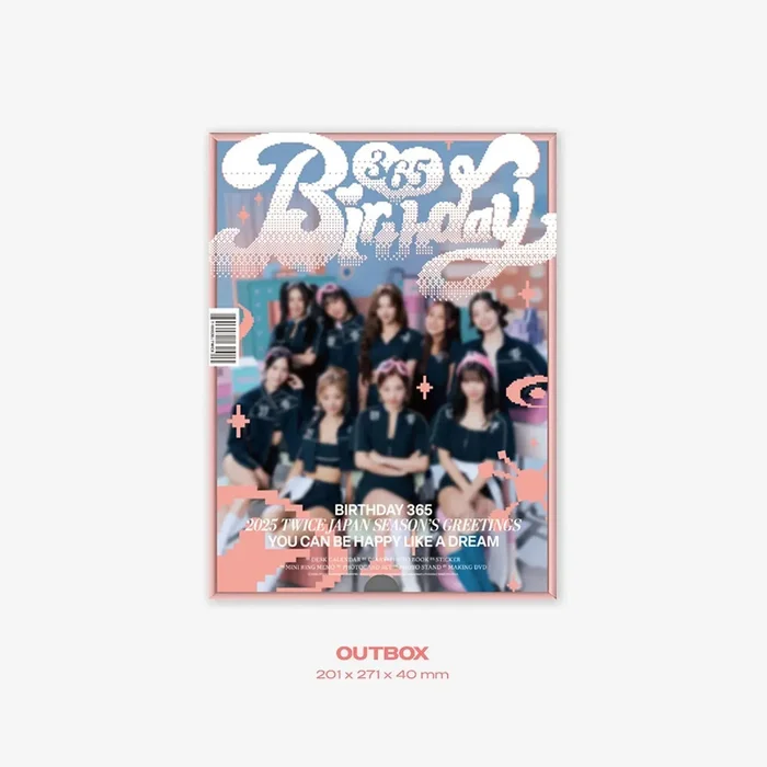 Twice – 2025 Japan Season’s Greetings – Birthday 365