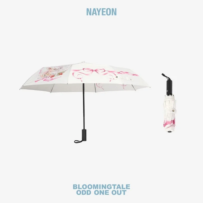 Twice Nayeon – Nayeon x Bloomingtale Na 2nd Mini Album Official MD Folding Umbrellas