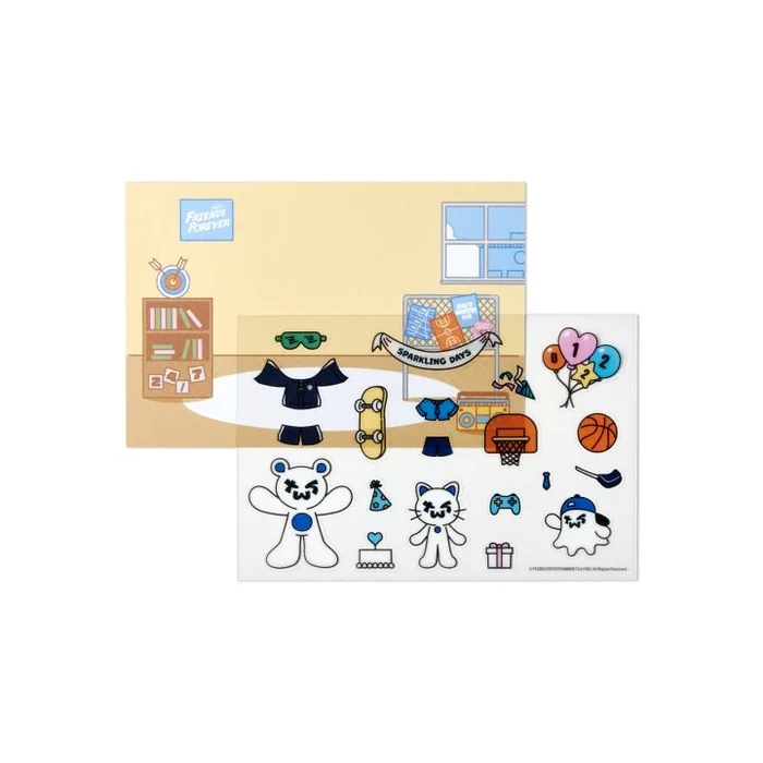 TWS – SPARKING DAYS : Azit 1st Anniversary Official MD Sticker & Postcard Set