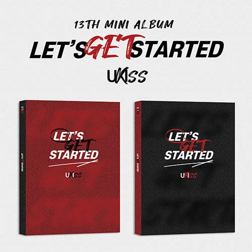 U-Kiss 13Th Mini Album – Let’s Get Started (Random)
