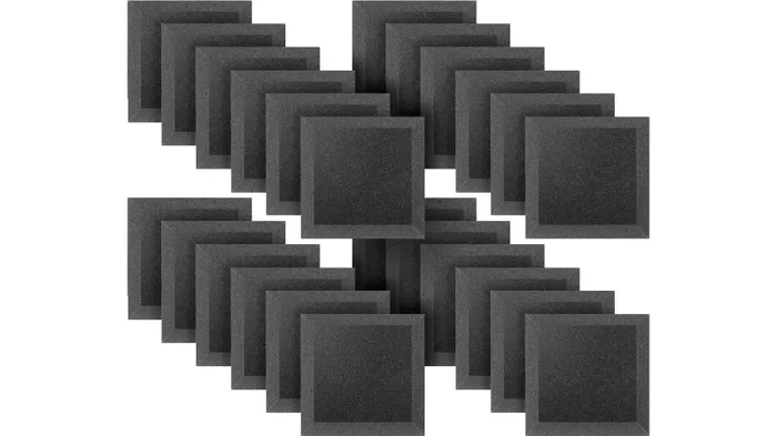 UA-WPB-12_24 Bevel Panel, 12″ x 12″ – Charcoal | Quantity: Twenty Four (24)