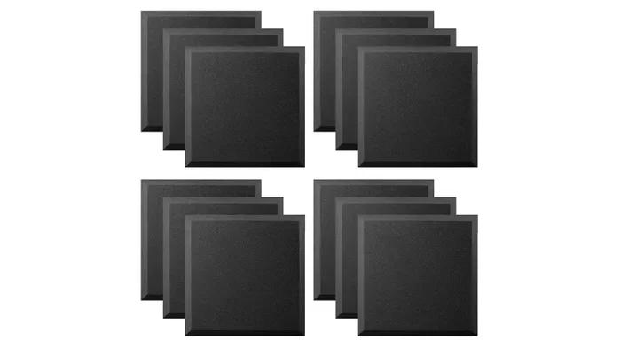 UA-WPB-24_12 Bevel Panel, 24″ x 24″ – Charcoal | Quantity: Twelve (12)