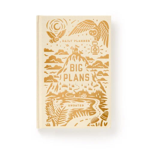Undated Planner Big Plans