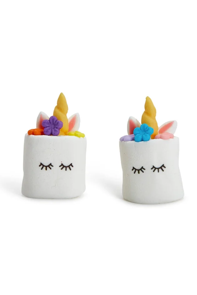 UNICORN 15 PC VANILLA MARSHMALLOW HAND-DECORATED CANDY IN GIFT BAG