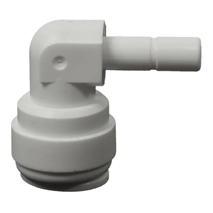 Union Elbow Stem Acetal 3/8 qc x 1/4 stem