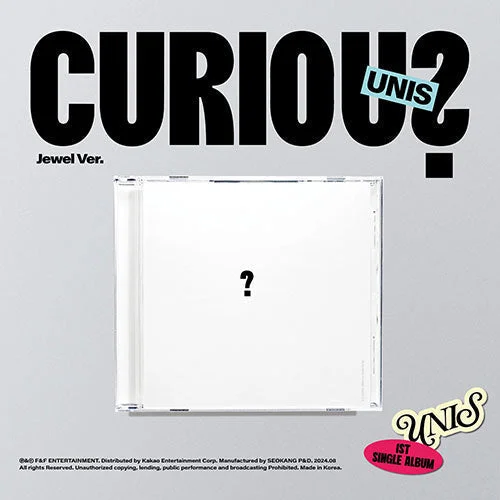Unis 1st Single Album – Curious (Jewel Ver)