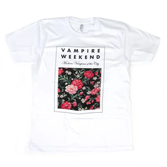 Vampire Weekend: Floral Shirt – White Supply