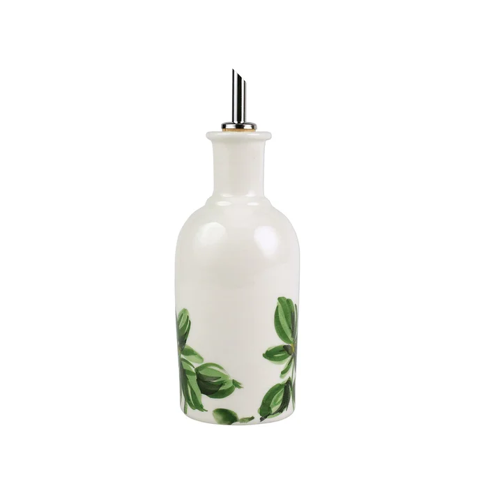 Vietri Erbe Basil Olive Oil Bottle