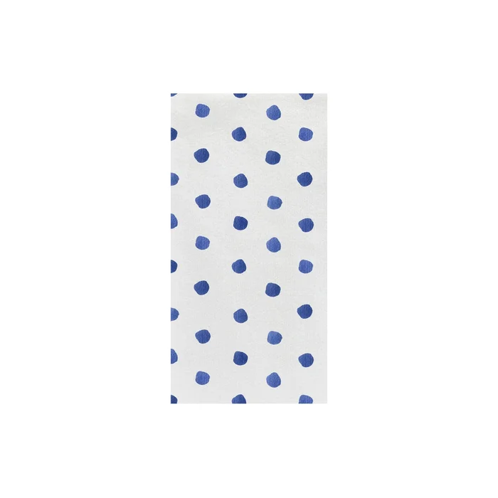 Vietri Papersoft Blue Dot Guest Towels