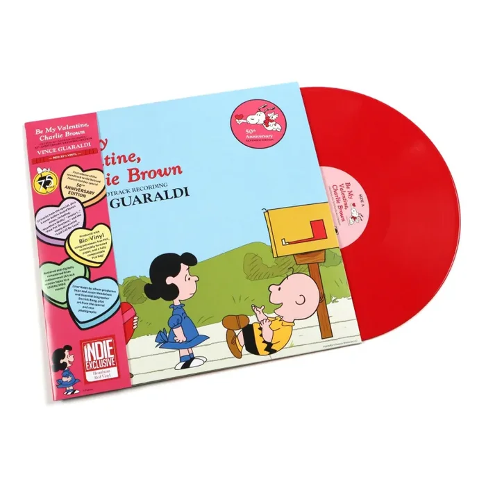 Vince Guaraldi: Be My Valentine, Charlie Brown (Indie Exclusive Colored Vinyl) Vinyl LP