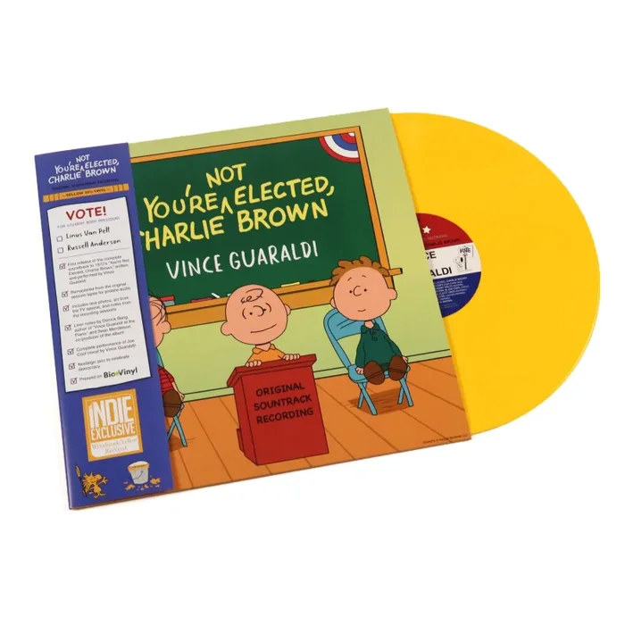 Vince Guaraldi: You’re Not Elected, Charlie Brown (Indie Exclusive Colored Vinyl) Vinyl LP