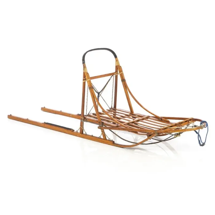 Vintage Wood Dog Sled Online Sale